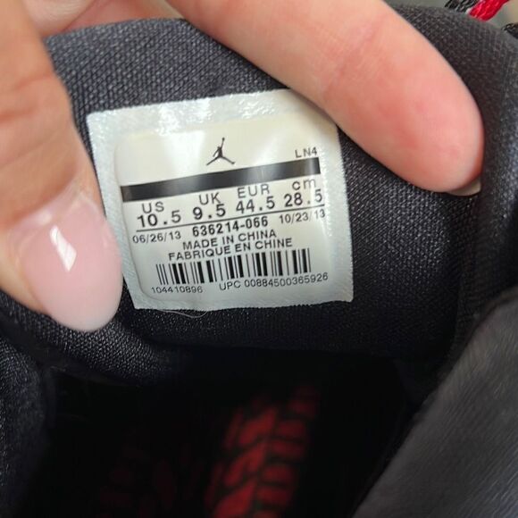 DS Nike Air Jordan 10 Retro DB Doernbecher Sample 10.5 Bred SBB TS SB Dunk - Picture 7 of 13